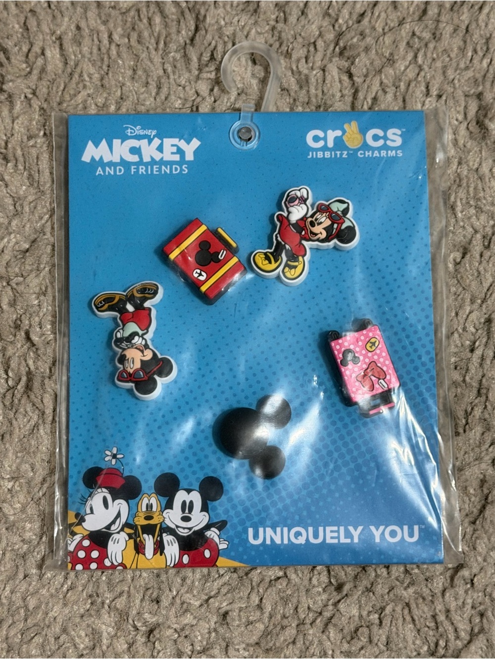CROCS Disney Mickey & Friends Travel Jibbitz Charms